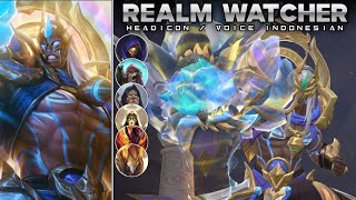 Script Aldous Realm Watcher [ COLLECTOR ] HeadIcon Sfx Voice Indonesia
