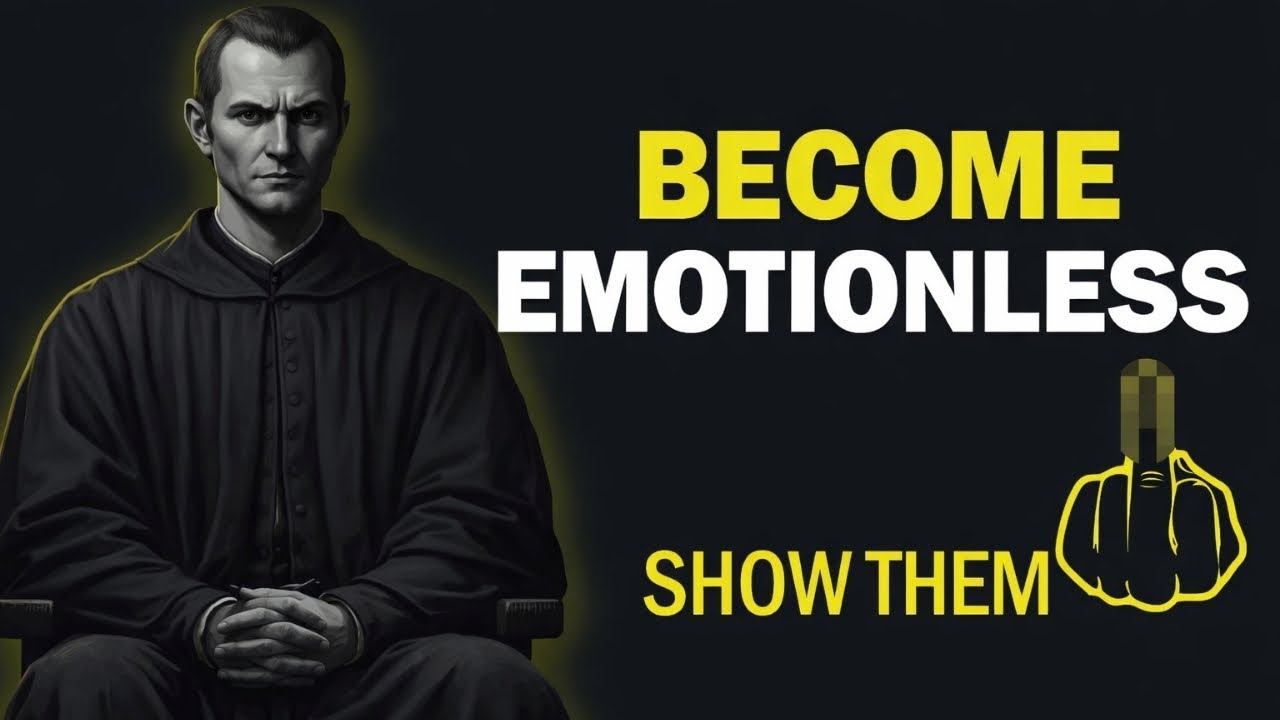 11 Lessons to Master Your Emotions Before Others Control You | Machiavelli Philosophy