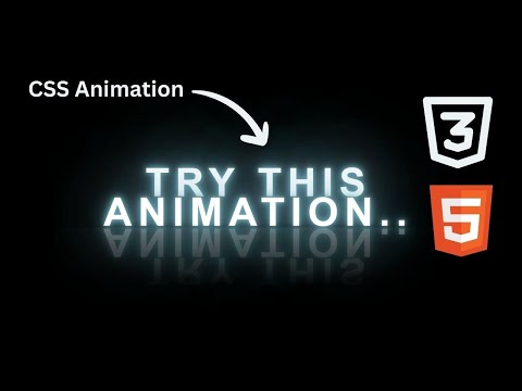 CSS Animation Glowing Tube light Text Animation Effects Using Only HTML and CSS