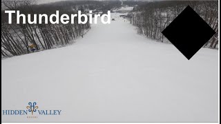 Skiing Thunderbird at Hidden Valley Opening Day 2025 (Dec 13th, 2025)