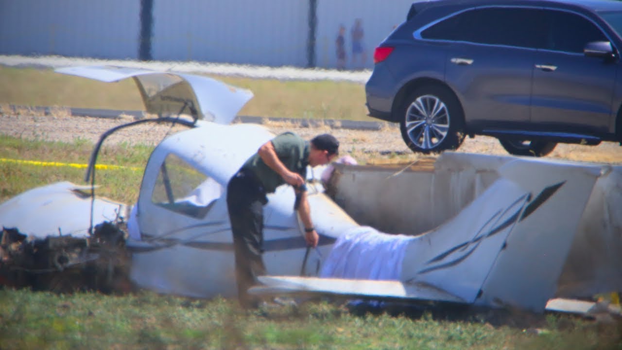 Camarillo Ca plane crash at airport YouTube