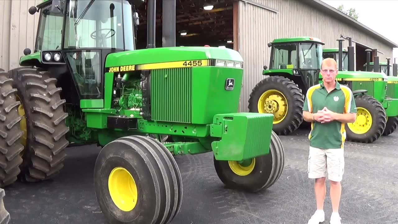 Willow Run Farms 2 John Deere 4455 YouTube