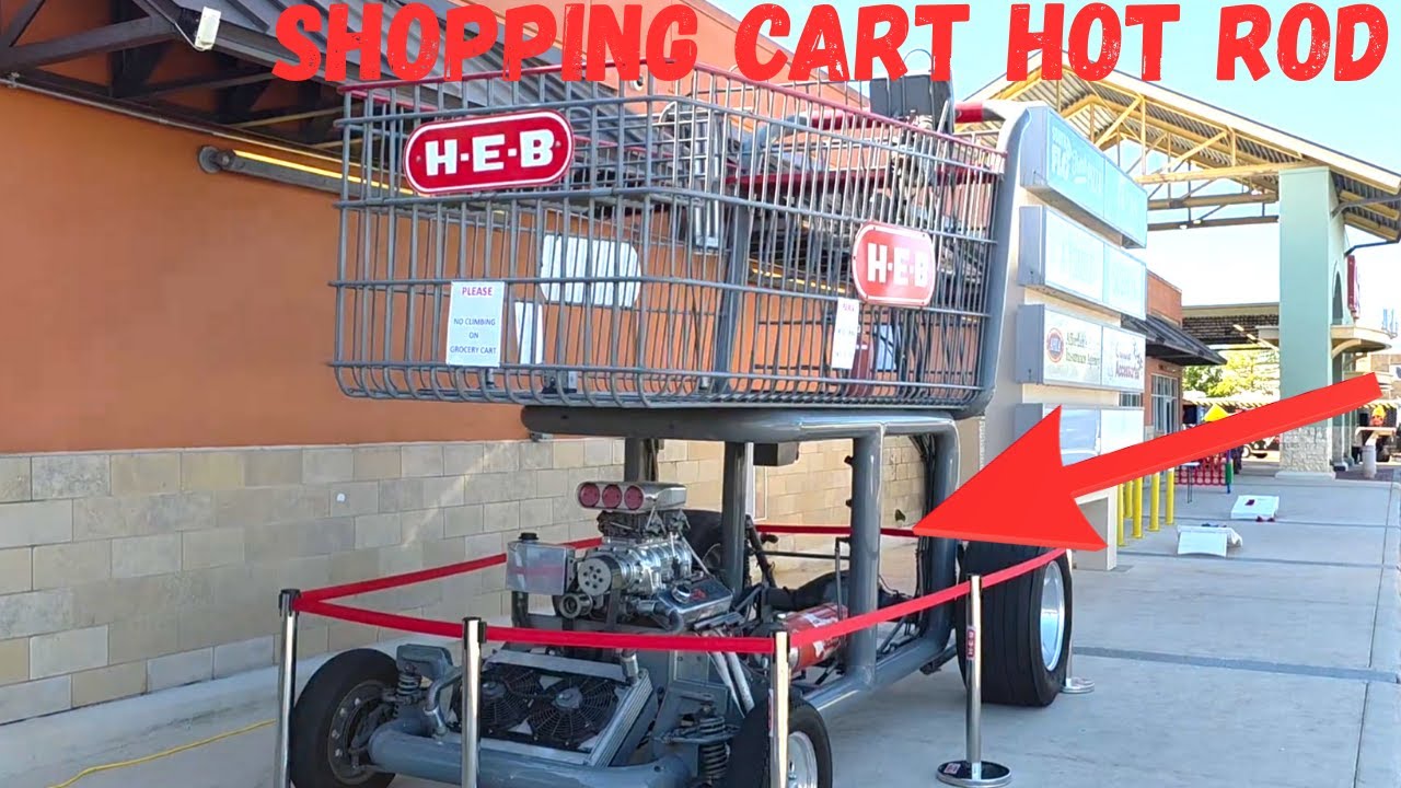 Тележка для покупок, хот-род, HEB
