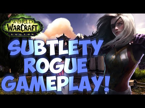 ♣ Sensus | WoW Legion Alpha | Subtlety Rogue Gameplay/Artifact Weapon Quest! [Patch 7.0.1]