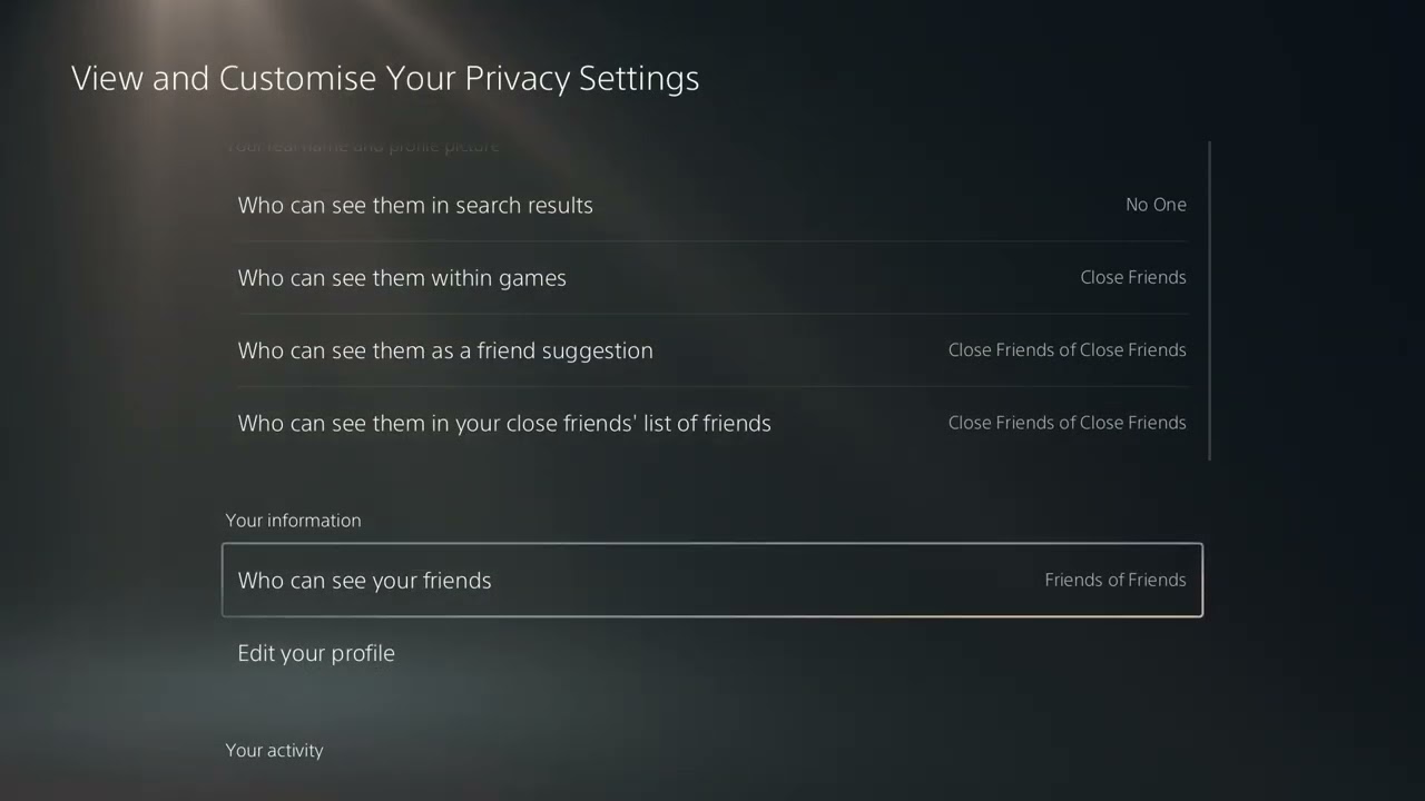 PS5: How to Show/Hide Friends List - Make Friends Hidden (PS5 Slim/PS5 Pro)