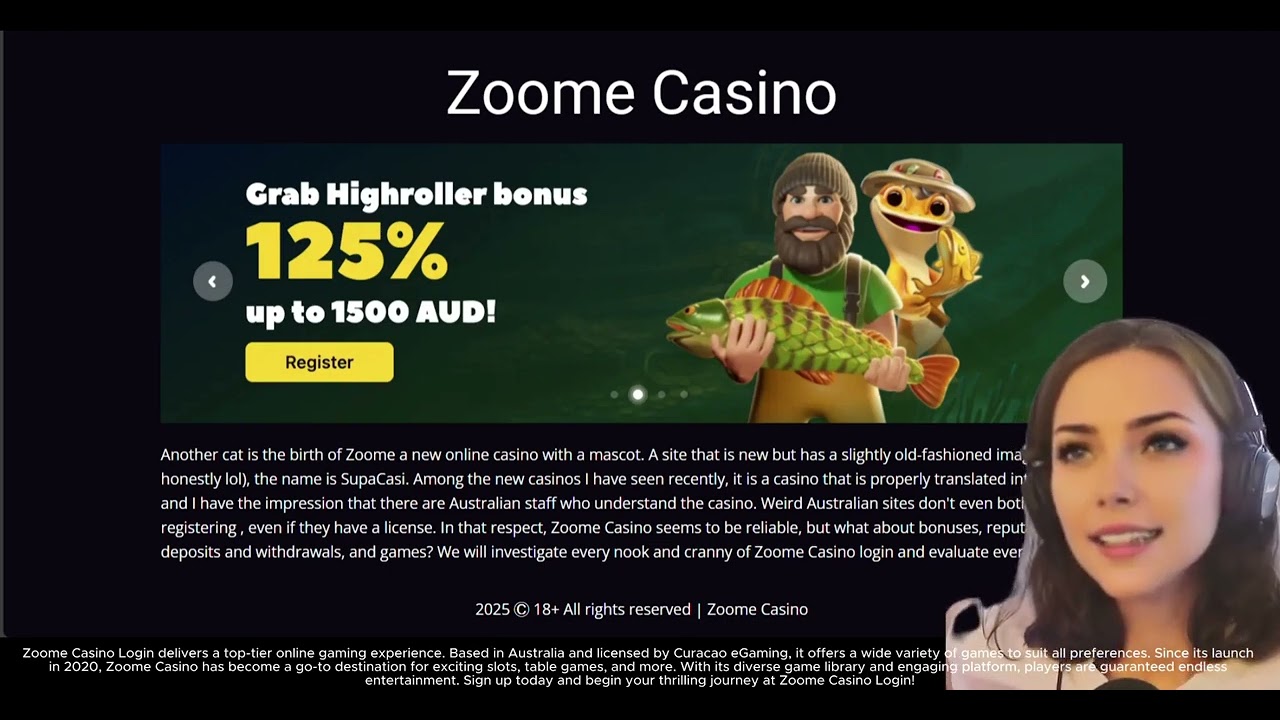 Zoome Casino Bonus Interface Analysis