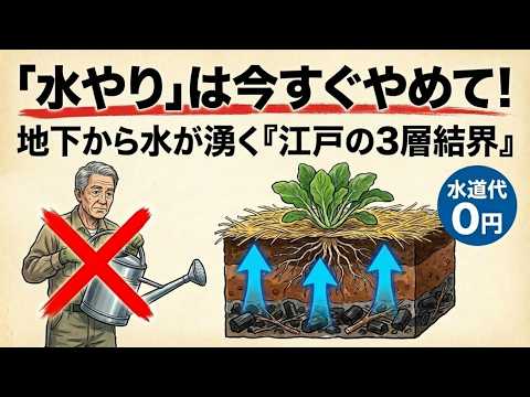 【節約】庭の水やりを減らす方法8選。経験者が教える簡単節水テクニック