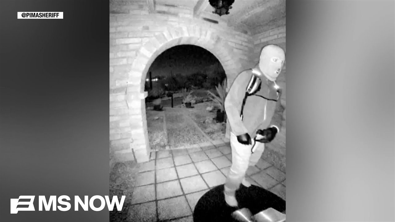 BREAKING: Kash Patel releases video of masked, armed subject in Guthrie search