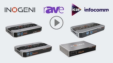 INOGENI Features Multi-Camera Switcher Solutions, Including Share2U, CAM300, CAM230