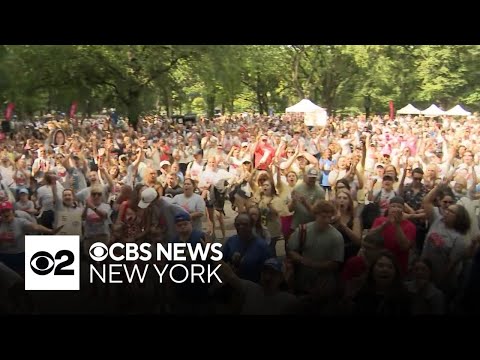 32nd Annual National Down Syndrome Society Buddy Walk held in Central Park