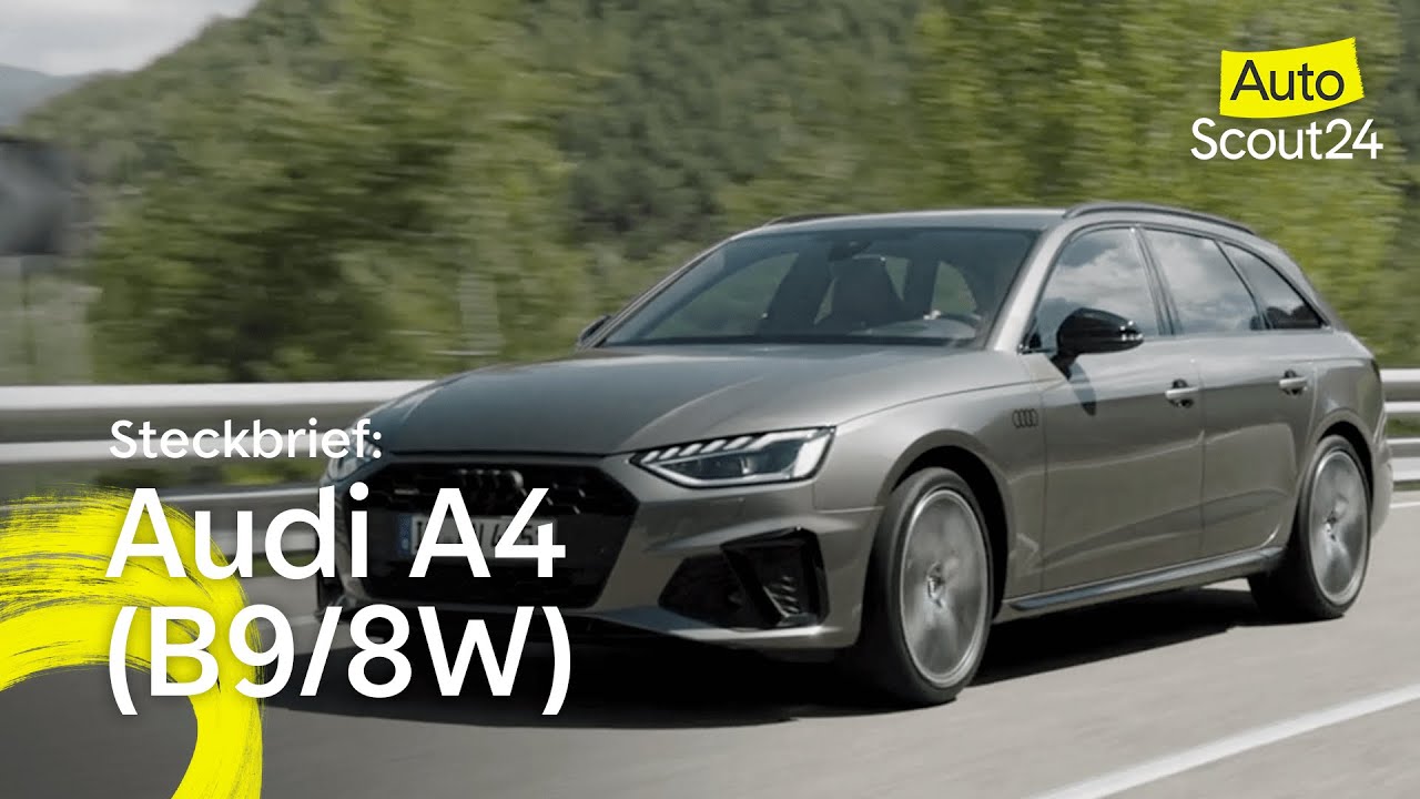 Steckbrief: Audi A4 (B9/8W) 