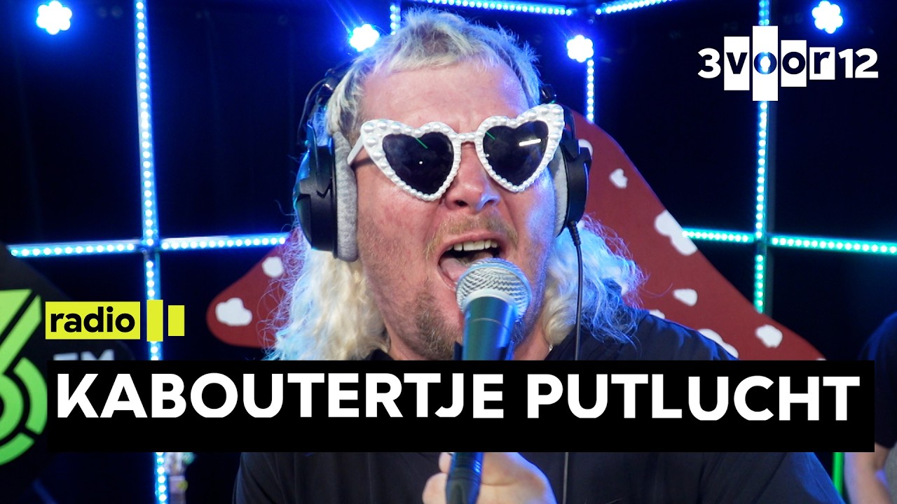 KABOUTERTJE PUTLUCHT – live at 3voor12 Radio