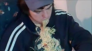 DRUNK BRITISH GUY FREESTYLES AND PUKES