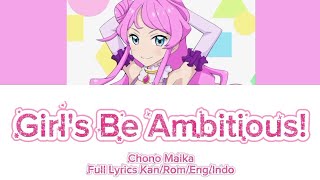 Girl Be Ambitious Chono Maika Full Lyrics Kanromengindo
