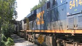 CSX EB Q-438 Heads East