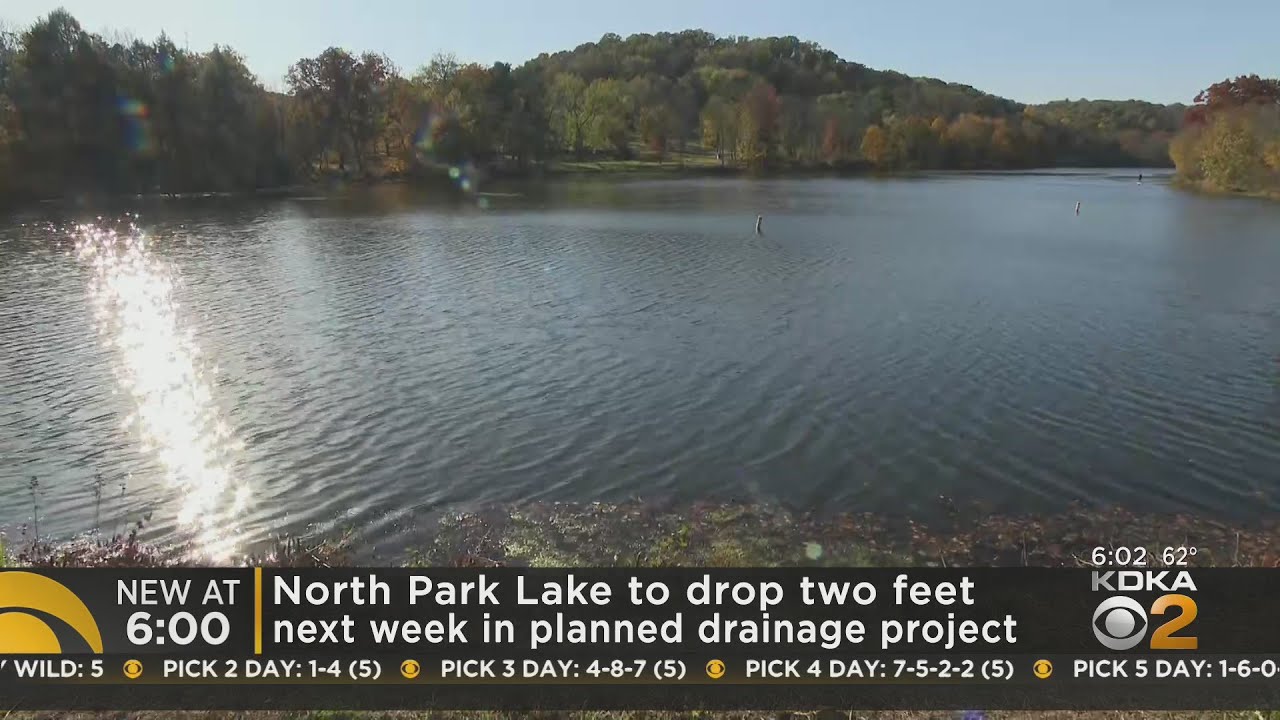 North Park Lake to drop 2 feet for inspection YouTube