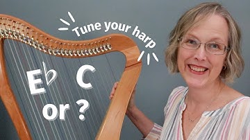 Should I tune my lever harp in F Major instead of E flat or C?
