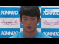 キム・ミヌ選手退団記者会見