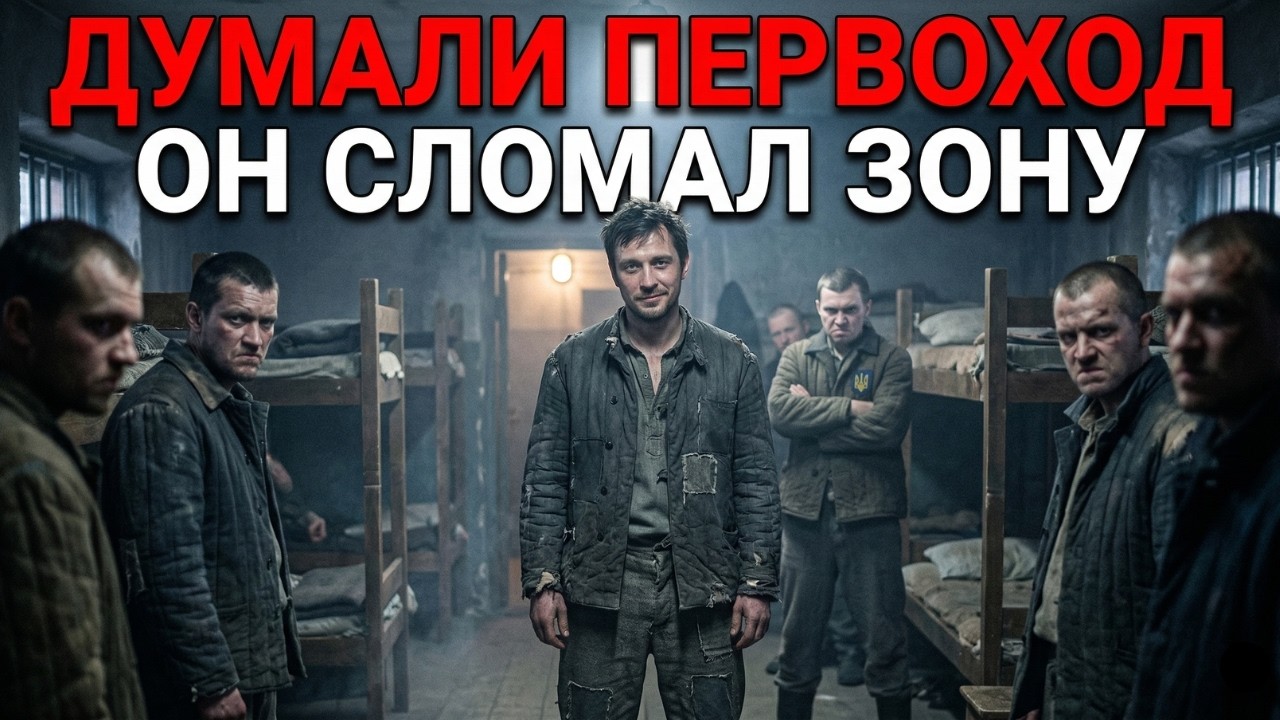 ДУМАЛИ ЭТО ПРОСТО ПЕРВОХОД! Через месяц смотрящий стоял перед ним НА КОЛЕНЯХ