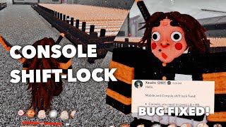 How To Enable/Disable Shift-Lock On Console | Demon Fall