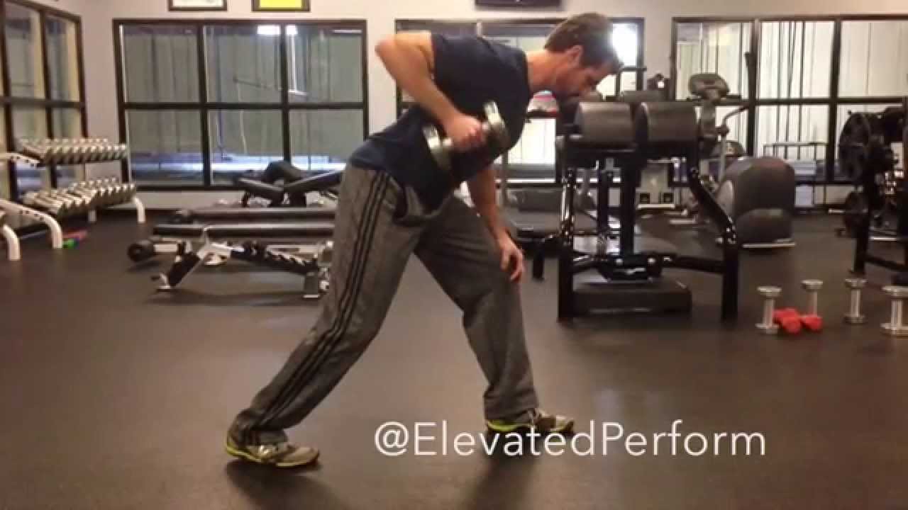 Standing Dumbbell Row (Single) Neutral Grip | Elevated Performance ...