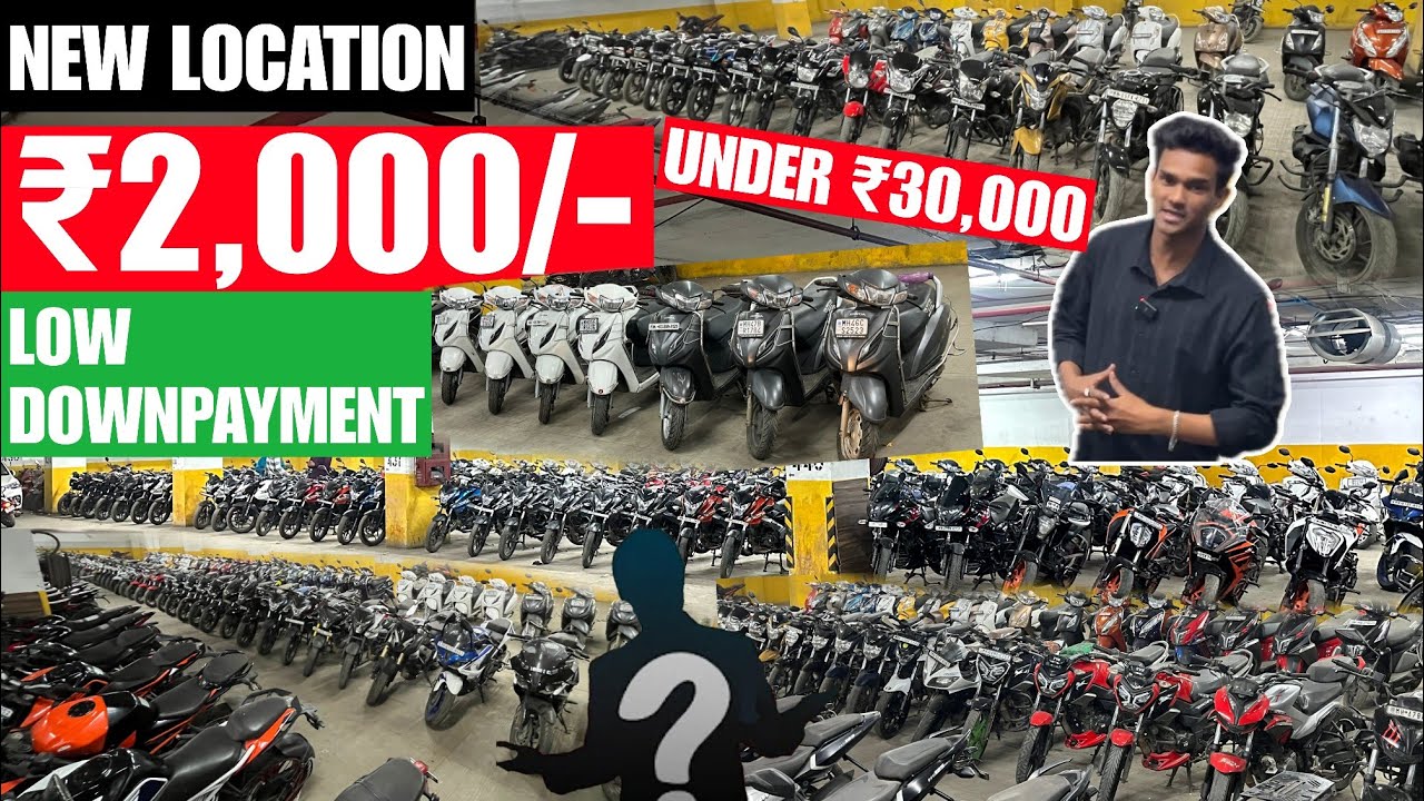 🤯₹2,000/-🔥second hand scooty in mumbai cheap price, second hand bike showroom mumbai, used bike sale
