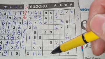 Tuesday. Bonus Extra edition. (#3525) Four Stars Sudoku puzzle. 10-12-2021 Extra part 2 of 5