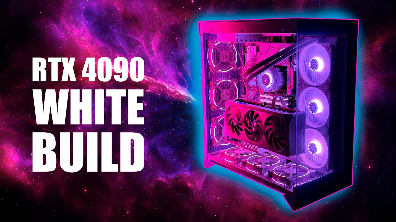 СБОРКА ТОПОВОГО БЕЛОГО ПК В 2026/ RTX 4090 R9 9950X3D / BEAUTIFUL WHITE BUILD/