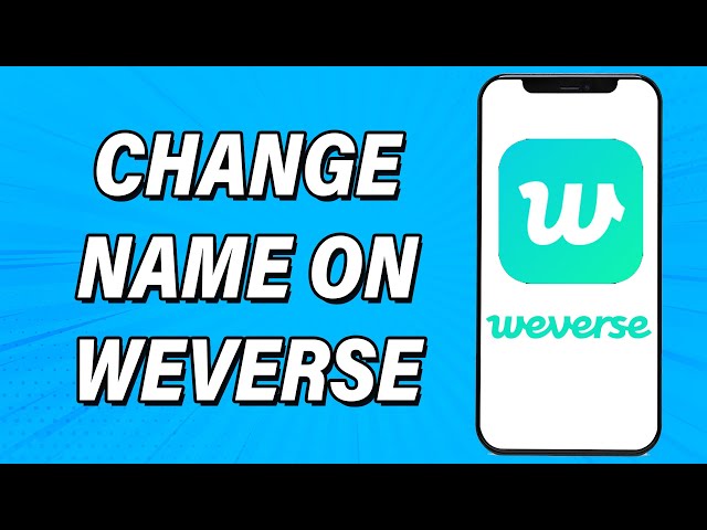 How to Change Your Profile Picture on Weverse (Easy Method) 