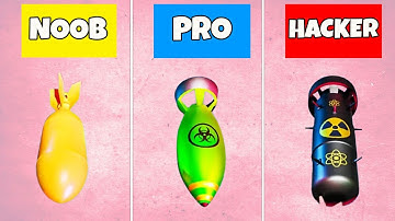 EVOLVING BOMBS! - NOOB vs PRO vs HACKER