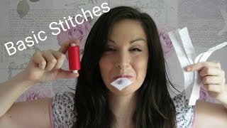 4 Basic Hand Stitches + A Bonus Everyone Should Know How To Do!
