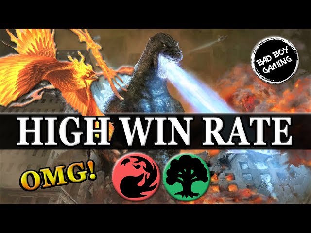 Gruul Godzilla is Destroying (MTG Arena) Rank Deck - YouTube