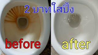 How to wash the toilet clean, clear, grill like new easily