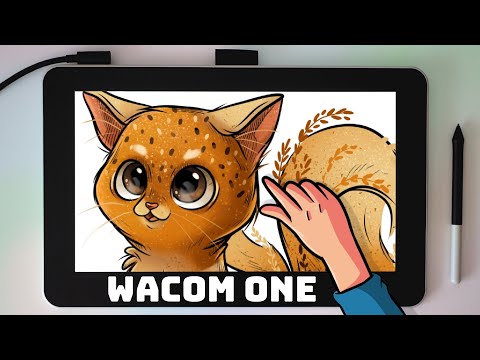 Видео: Тестирую планшет Wacom One