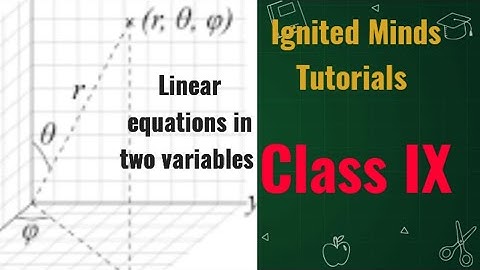 Linear Equations in Two Variables Part 3