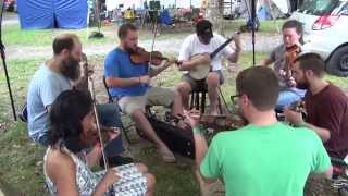 Clifftop 2015 Camp Jam Clips #3 -  Appalachian String Band Music Festival
