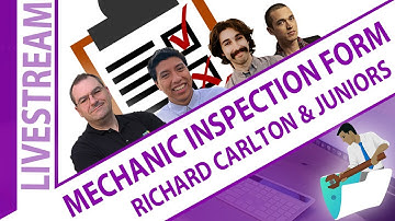 Building the Mechanic Inspection Form in FileMaker - w/ Richard and Juniors