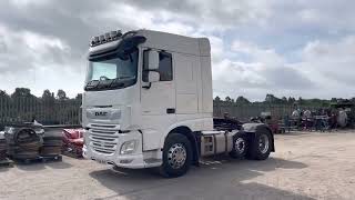 2018 Daf XF 480 6x2 Mini Midlift Tractor Unit, In auction Saturday 21st May 2022 - PG18 NVK