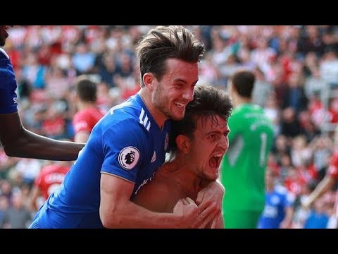 Southampton vs Leicester: Maguire snatches winner as Hojberg red proves decisive