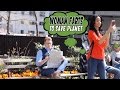 Woman Farts To Save Planet - Global Warming Awareness