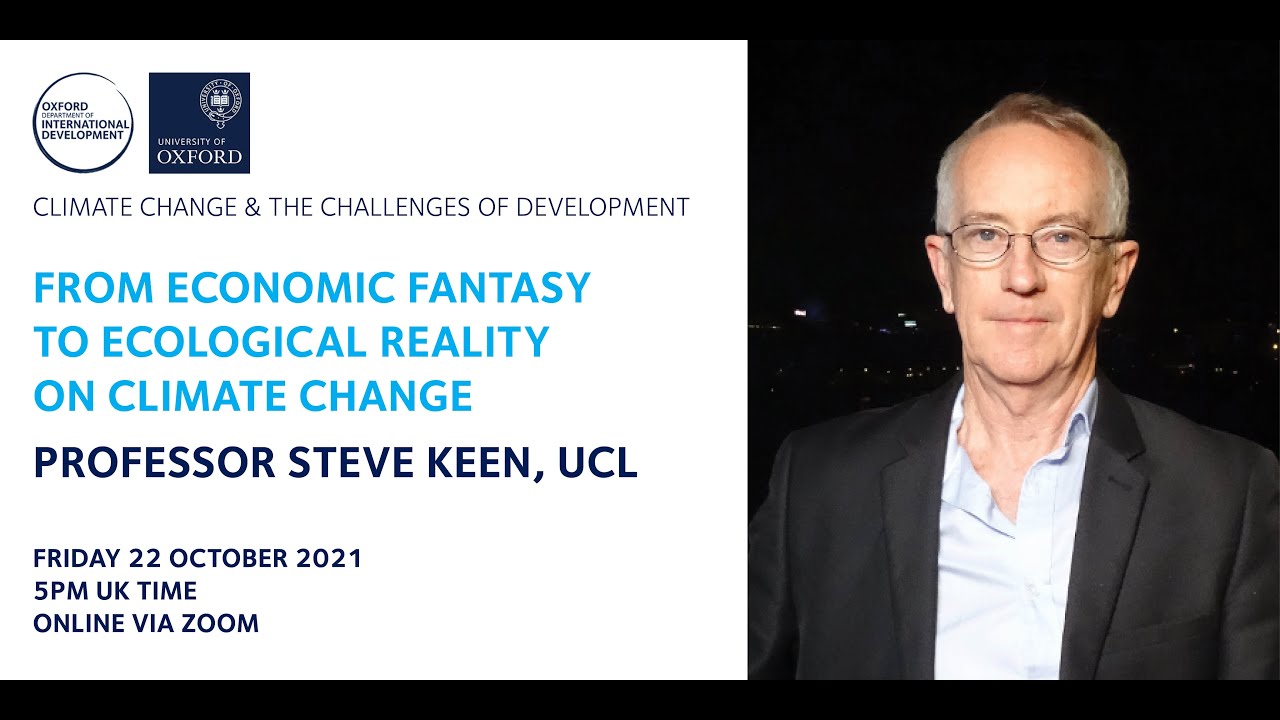 From Economic Fantasy to Ecological Reality on Climate Change