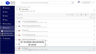 Bundledocs & iManage Work 10 Integration