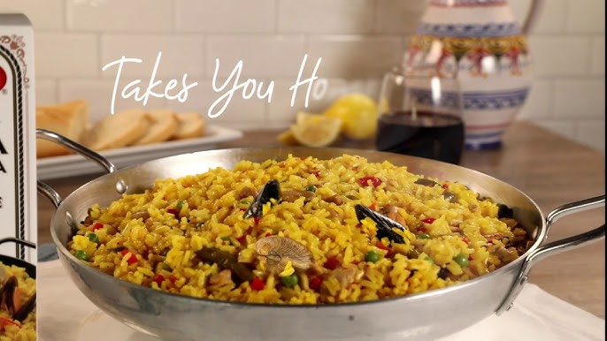 Authentic Paella recipe for 100 Persons – Paella Pans Included