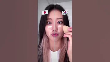 الفرق بين ميك اب الكوري و الياباني The Difference Between Korean And Japanese Makeup حسب الطلب 