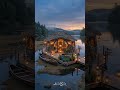#FloatingCabin #CabinMakeover #HomeTransformation #DreamHome #TinyHouse