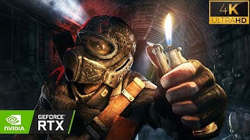Metro 2033 Redux Part 4 Chase 4K 60FPS No Commentary Gameplay Nvidia RTX