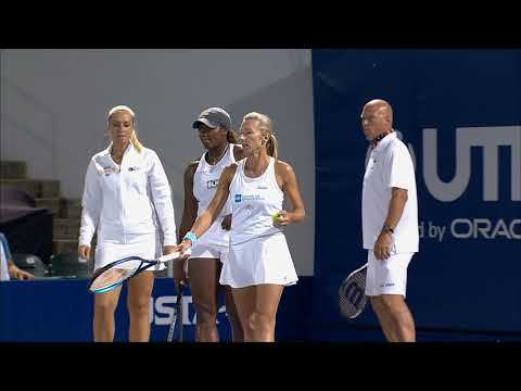 New York Empire vs. Chicago Smash 2020 with Kim Clijsters and Eugenie Bouchard | World TeamTennis