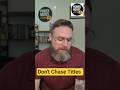 Don't Chase Titles - Build Influence Instead #shorts #careeradvice #leadership