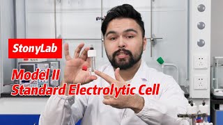 StonyLab Type II Electrolytic Cell, 5ml – Borosilicate Glass! ⚡