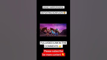 DISNEY MIRRORVERSE GAMEPLAY | DEFEATING SCAR LION 🦁 #shorts #SHORTS #mirrorverse